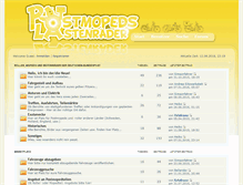 Tablet Screenshot of forum.postmoped.de